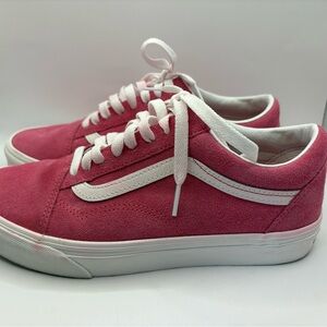 VANS Old Skool Shoes Honeysuckle Pink Women’s Size 8.5 Men’s 7.0